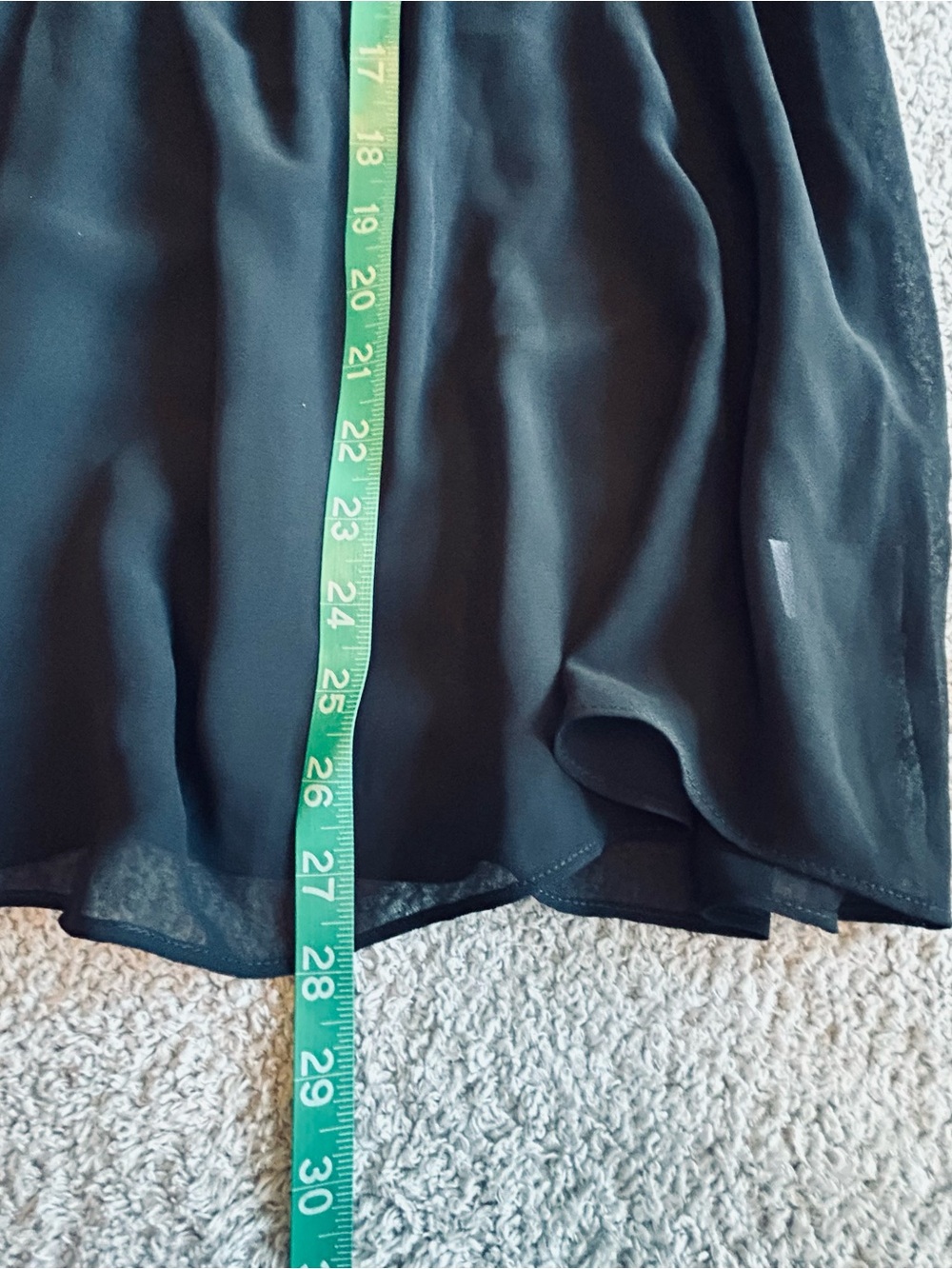 torrid Black Sheer Ruffle Cuff Peasant Blouse - Picture 7 of 7
